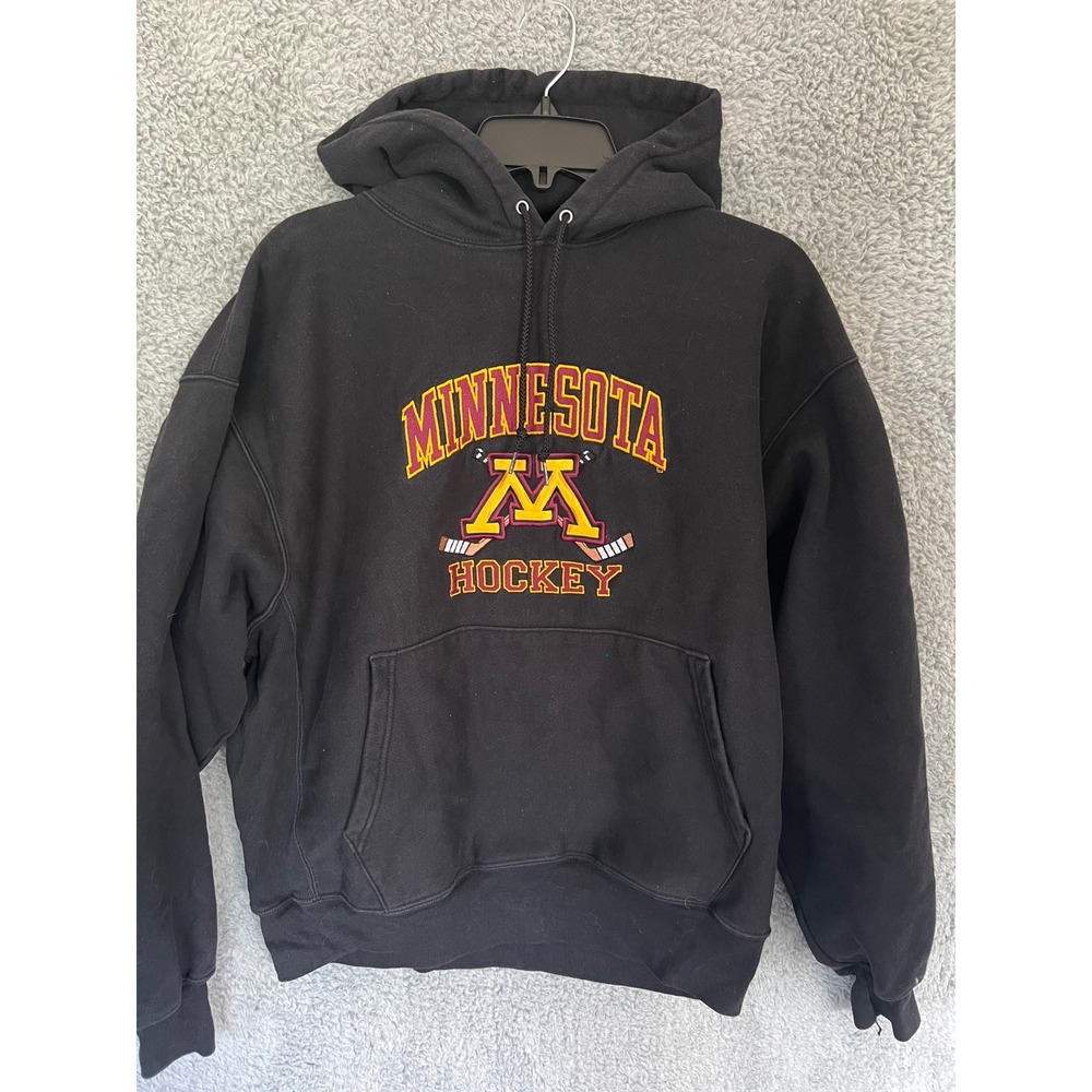 Champion Reverse Weave Embroidered Minnesota Gophers Hockey Hoodie XL Pullover